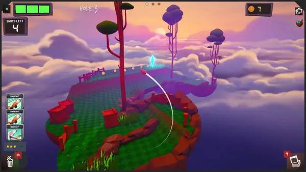 Отображение результата после выполнения миссии в Golfie