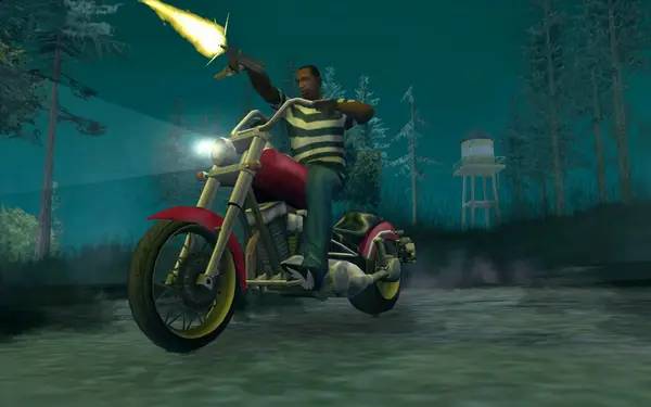 Отображение результата после выполнения миссии в Grand Theft Auto  San Andreas - Graphic mod ENB