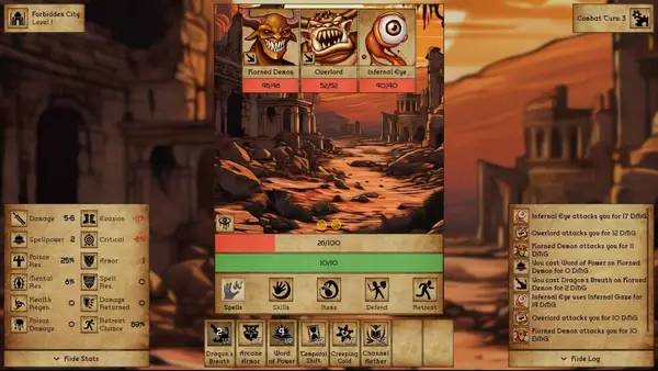 Отображение результата после выполнения миссии в Grim Tides - Old School RPG