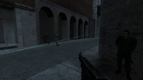 Отображение результата после выполнения миссии в Half-Life 2 Build 2001