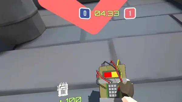 Отображение результата после выполнения миссии в Headshot VR