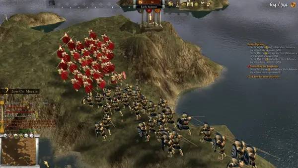 Отображение результата после выполнения миссии в Hegemony Gold  Wars of Ancient Greece