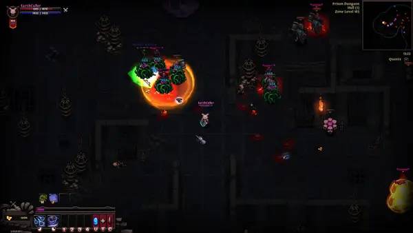 Отображение результата после выполнения миссии в Hero Siege