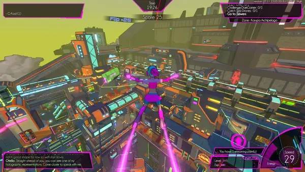 Отображение результата после выполнения миссии в Hover Revolt Of Gamers