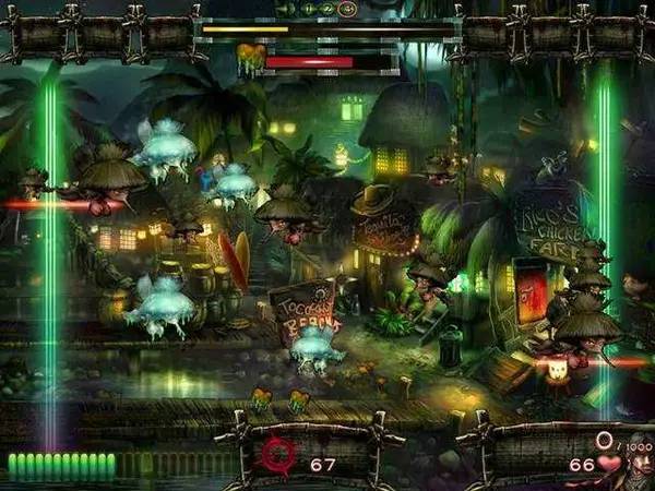 Отображение результата после выполнения миссии в Jungle Shooter  Mosquito Attack from Zombie Island