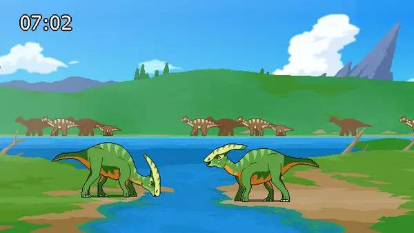 Отображение результата после выполнения миссии в Kokoro Clover SUN - Prehistoric Invaders!