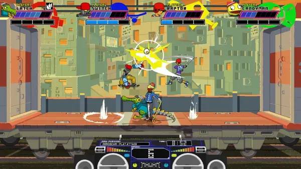 Отображение результата после выполнения миссии в Lethal League
