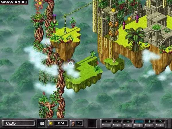 Отображение результата после выполнения миссии в Lode Runner 2