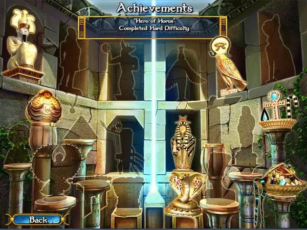 Отображение результата после выполнения миссии в Luxor 5th Passage