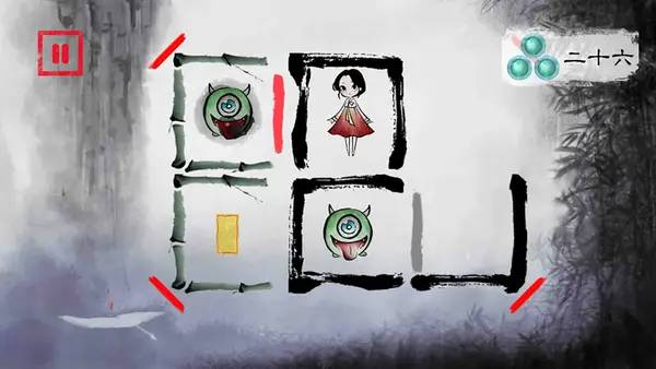 Отображение результата после выполнения миссии в Lynn, The Girl Drawn On Puzzles