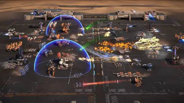 Отображение результата после выполнения миссии в Mechabellum