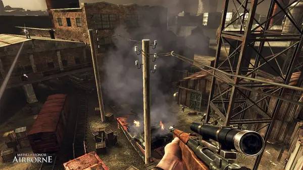 Отображение результата после выполнения миссии в Medal of Honor  Airborne