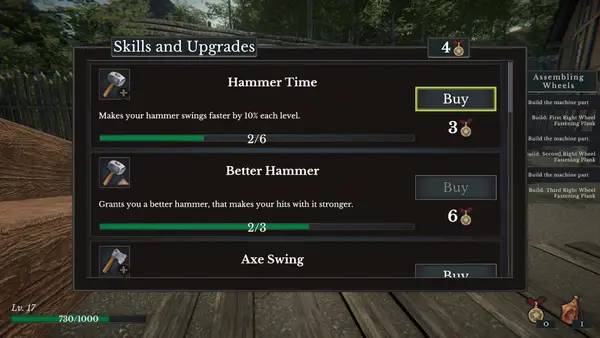 Отображение результата после выполнения миссии в Medieval Machines Builder