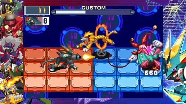 Отображение результата после выполнения миссии в Mega Man Battle Network Legacy Collection Vol. 2