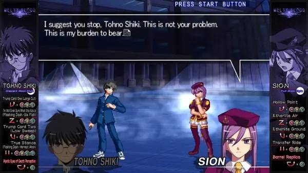 Отображение результата после выполнения миссии в Melty Blood Actress Again Current Code