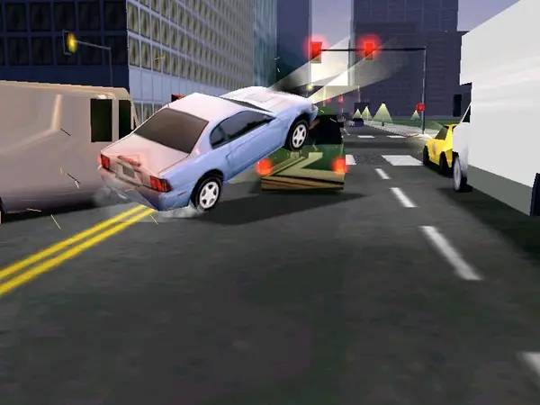 Отображение результата после выполнения миссии в Midtown Madness