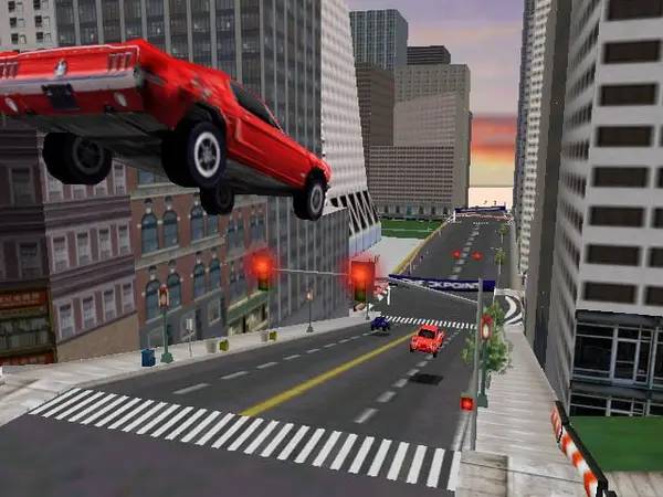 Отображение результата после выполнения миссии в Midtown Madness 2