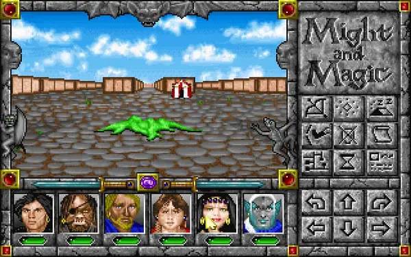 Отображение результата после выполнения миссии в Might and Magic 4  Clouds of Xeen