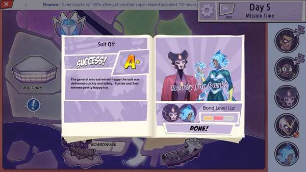 Отображение результата после выполнения миссии в Mission It's Complicated