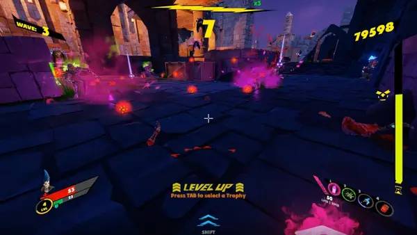 Отображение результата после выполнения миссии в Mist Hunter