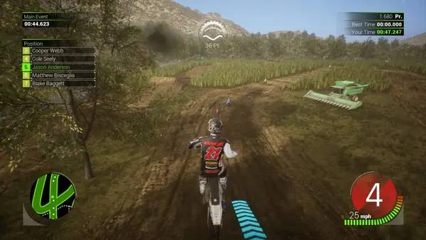 Отображение результата после выполнения миссии в Monster Energy Supercross - The Official Videogame 2