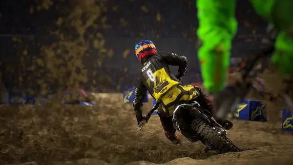Отображение результата после выполнения миссии в Monster Energy Supercross - The Official Videogame 3