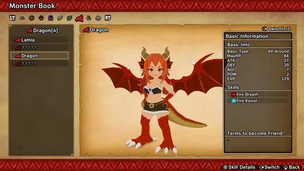 Отображение результата после выполнения миссии в Monster Girls and the Mysterious Adventure Remastered Edition