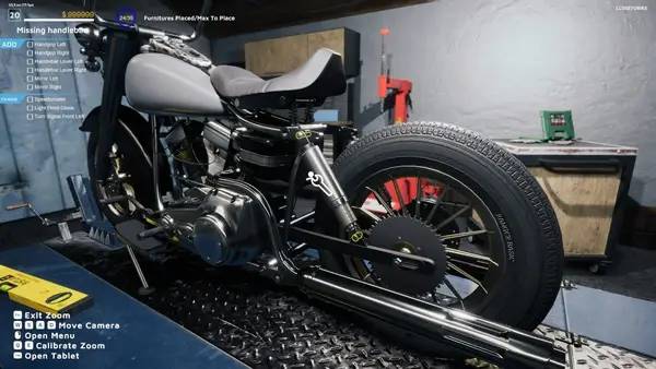 Отображение результата после выполнения миссии в Motorcycle Mechanic Simulator 2021
