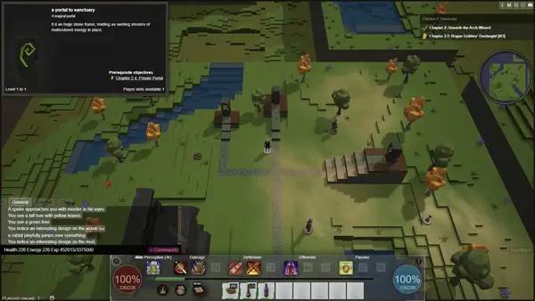 Отображение результата после выполнения миссии в MudGate