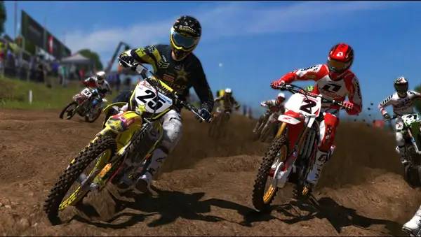 Отображение результата после выполнения миссии в MXGP - The Official Motocross Videogame