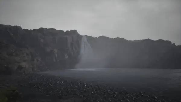 Отображение результата после выполнения миссии в Myrdalssandur, Iceland