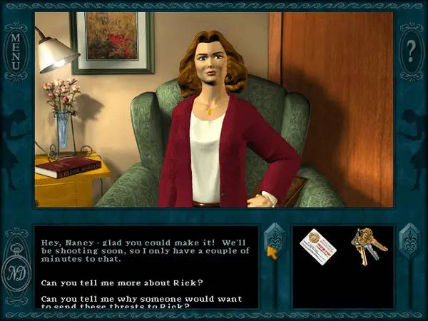 Отображение результата после выполнения миссии в Nancy Drew  Stay Tuned for Danger