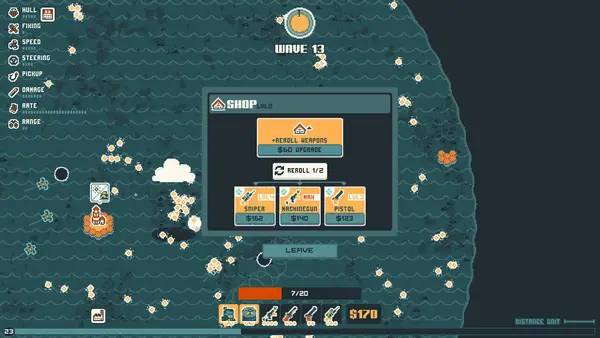 Отображение результата после выполнения миссии в Nautical Survival