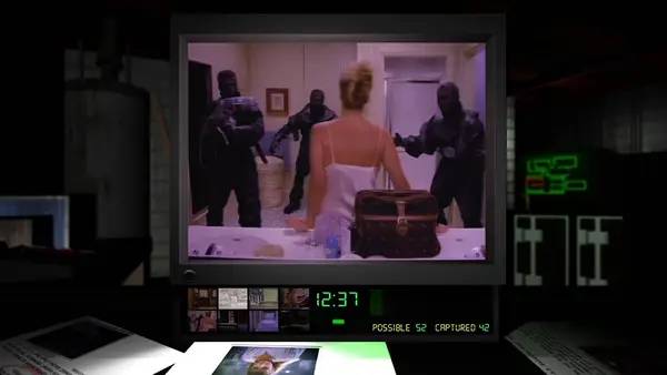 Отображение результата после выполнения миссии в Night Trap - 25th Anniversary Edition