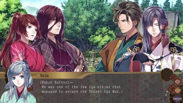 Отображение результата после выполнения миссии в Nightshade (Hyakka Hyakurou Sengoku Ninpou-chou)
