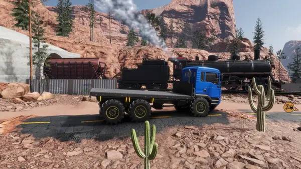 Отображение результата после выполнения миссии в Offroad Truck Simulator  Heavy Duty Challenge