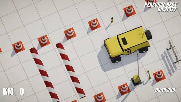 Отображение результата после выполнения миссии в Omega Racers