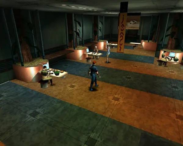 Отображение результата после выполнения миссии в Omikron The Nomad Soul