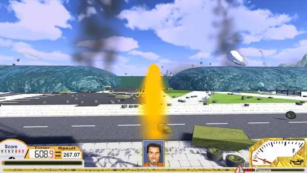 Отображение результата после выполнения миссии в PiiSim