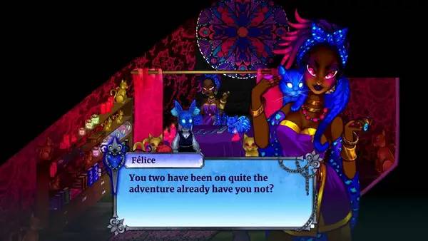 Отображение результата после выполнения миссии в Pinku Kult Hex Mortis