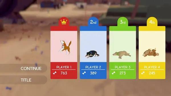 Отображение результата после выполнения миссии в PLAY DOG PLAY TAG