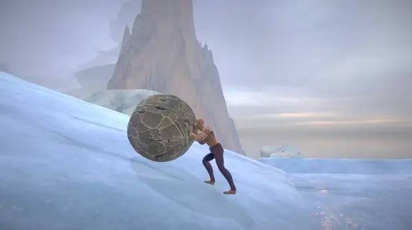 Отображение результата после выполнения миссии в Pushing It! With Sisyphus