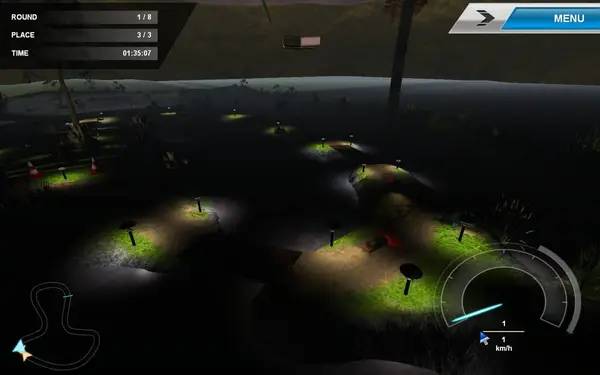 Отображение результата после выполнения миссии в RC Racing Off Road 2.0