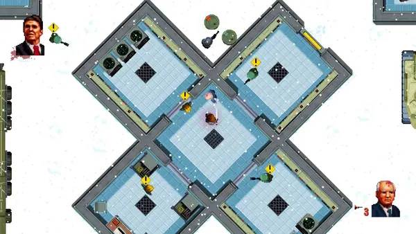 Отображение результата после выполнения миссии в Reagan Gorbachev