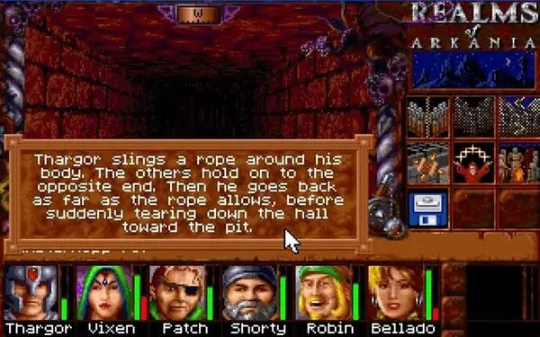 Отображение результата после выполнения миссии в Realms of Arkania 3 - Shadows over Riva Classic