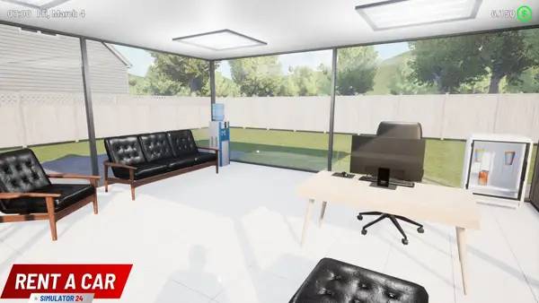 Отображение результата после выполнения миссии в Rent A Car Simulator 24
