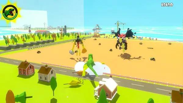 Отображение результата после выполнения миссии в Roarr! The Adventures of Rampage Rex