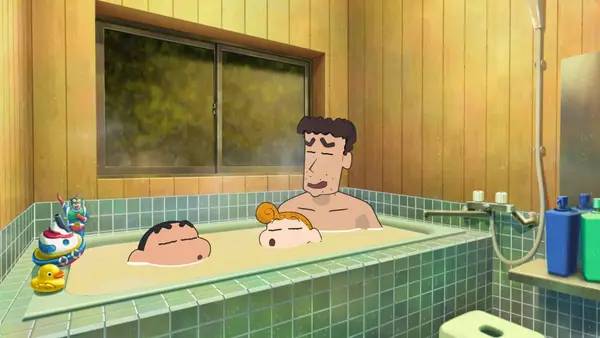 Отображение результата после выполнения миссии в Shin chan  Shiro and the Coal Town