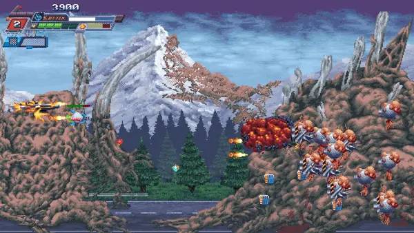 Отображение результата после выполнения миссии в Space Dragons