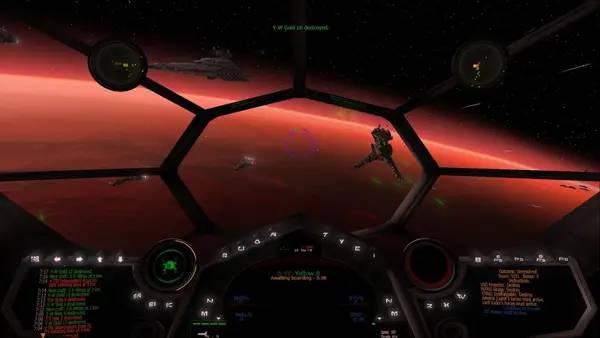 Отображение результата после выполнения миссии в Star Wars  X-Wing Alliance - TIE Fighter Total Conversion